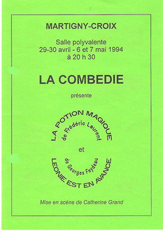 1994 – LEONIE EST EN AVANCE