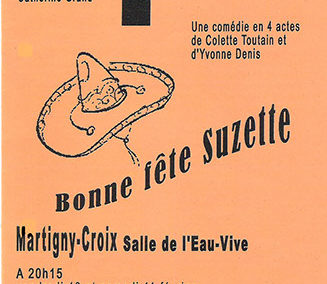 2006 – BONNE FÊTE SUZETTE