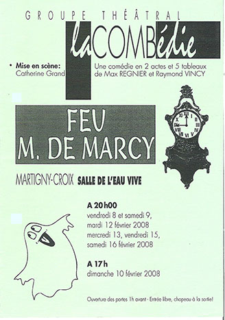 2008 – FEU M. DE MARCY
